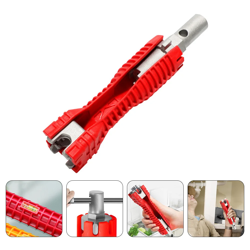 

1PC 16-in-1 Double-head Multi-function Sink Wrench Kitchen Adjustable Wrench