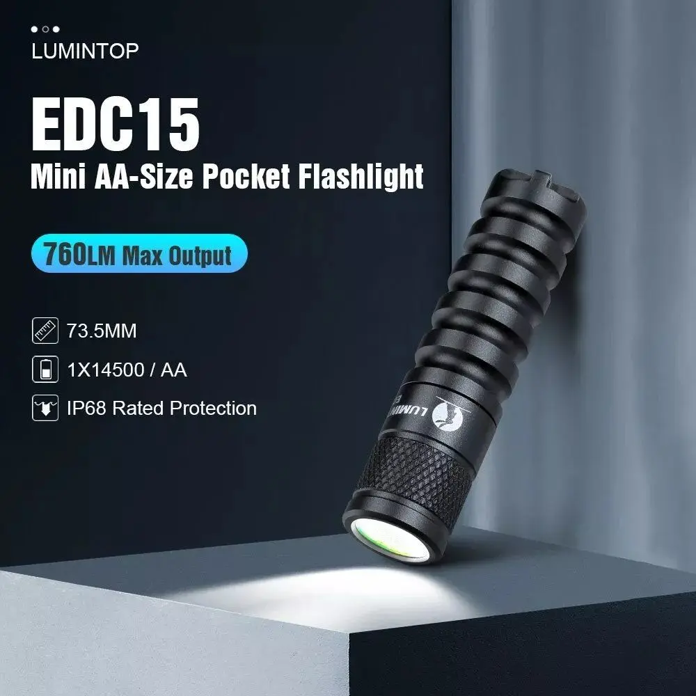 Светодиодный фонарик-брелок Lumintop EDC15 760 люмен
