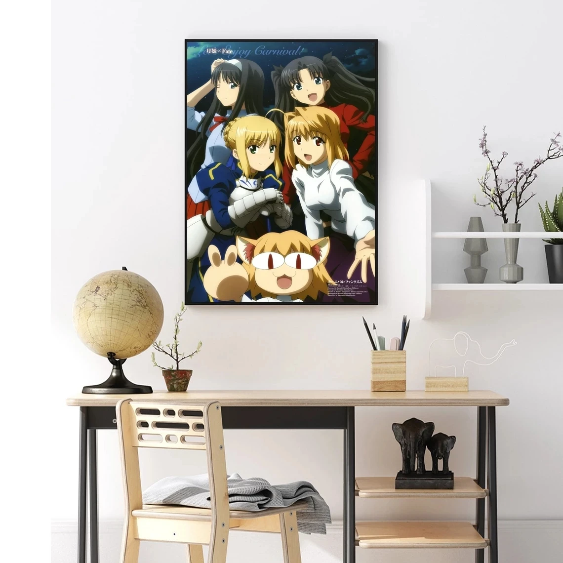 

Fate Grand Carnival Anime Poster Prints And Unframed Canvas Prints Home Decoration Painting No Frame
