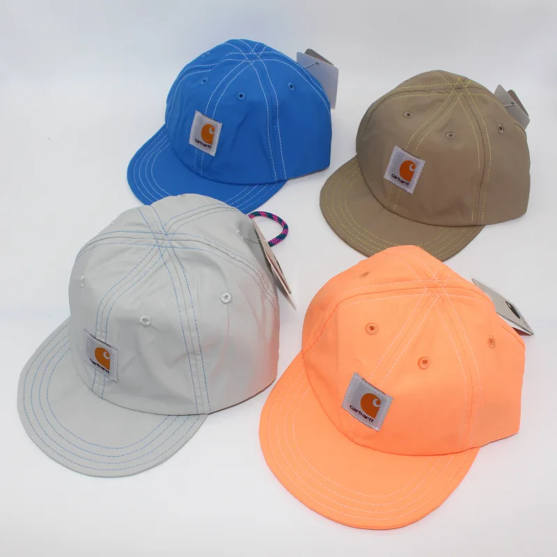 

Мягкая шляпа от солнца Регулируемая плоская шляпа бейсболка для инструментов 50-54 см Быстросохнущий Мягкий Топ весна-лето для мальчиков и де...