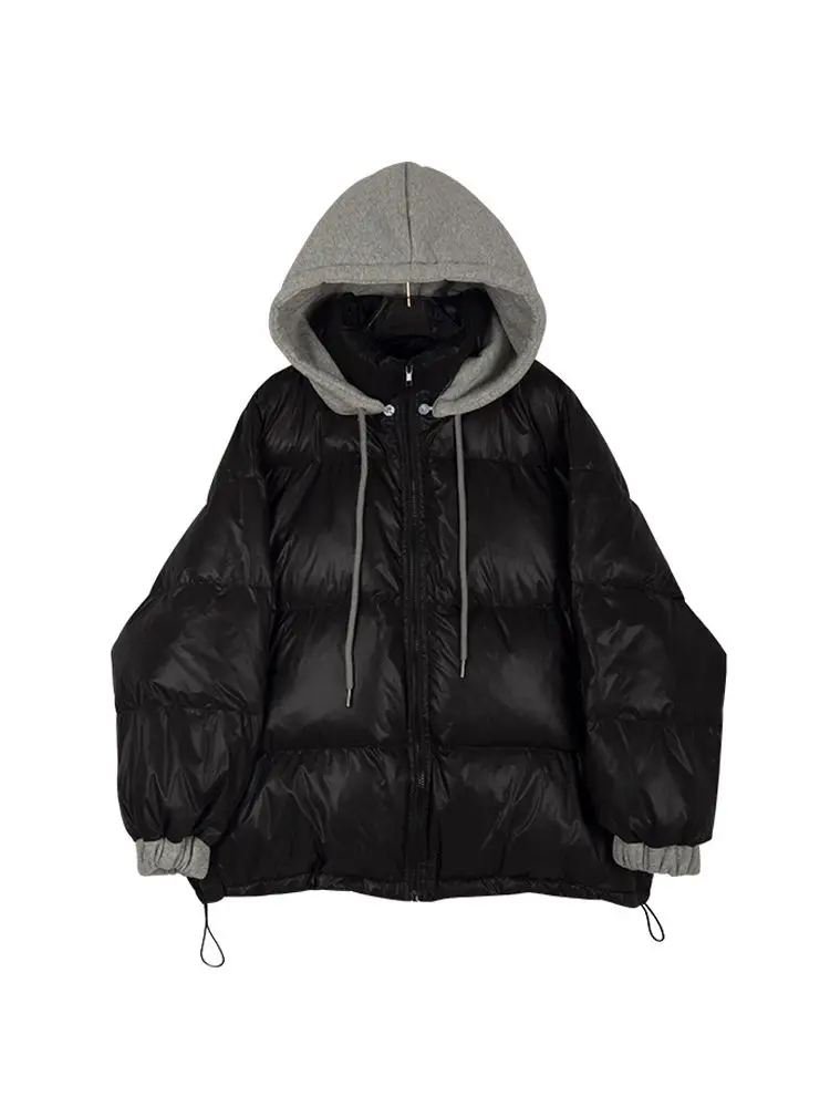 New Women Casual Style Down Jacket White Duck Down Jackets Autumn Winter Warm Hoodies And Female Outwear