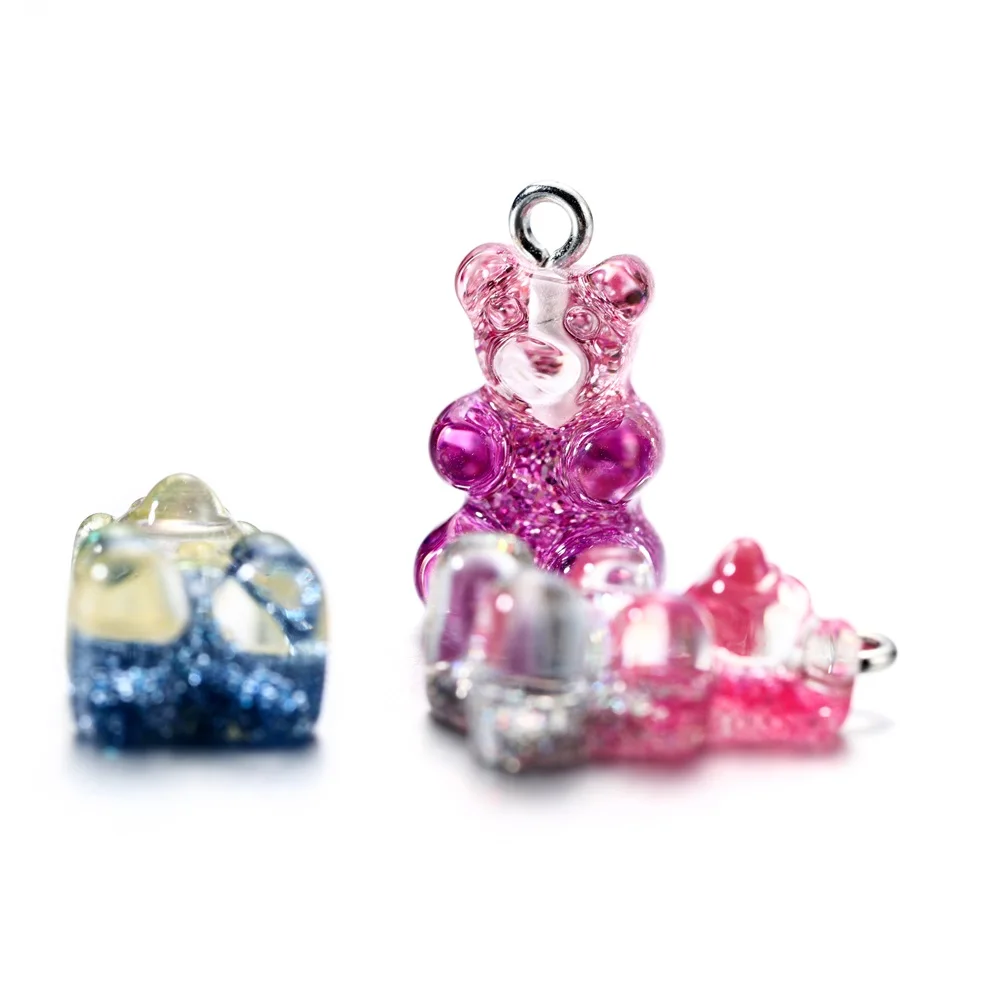 Классические градиентные подвески в виде молочного медведя набор из 10