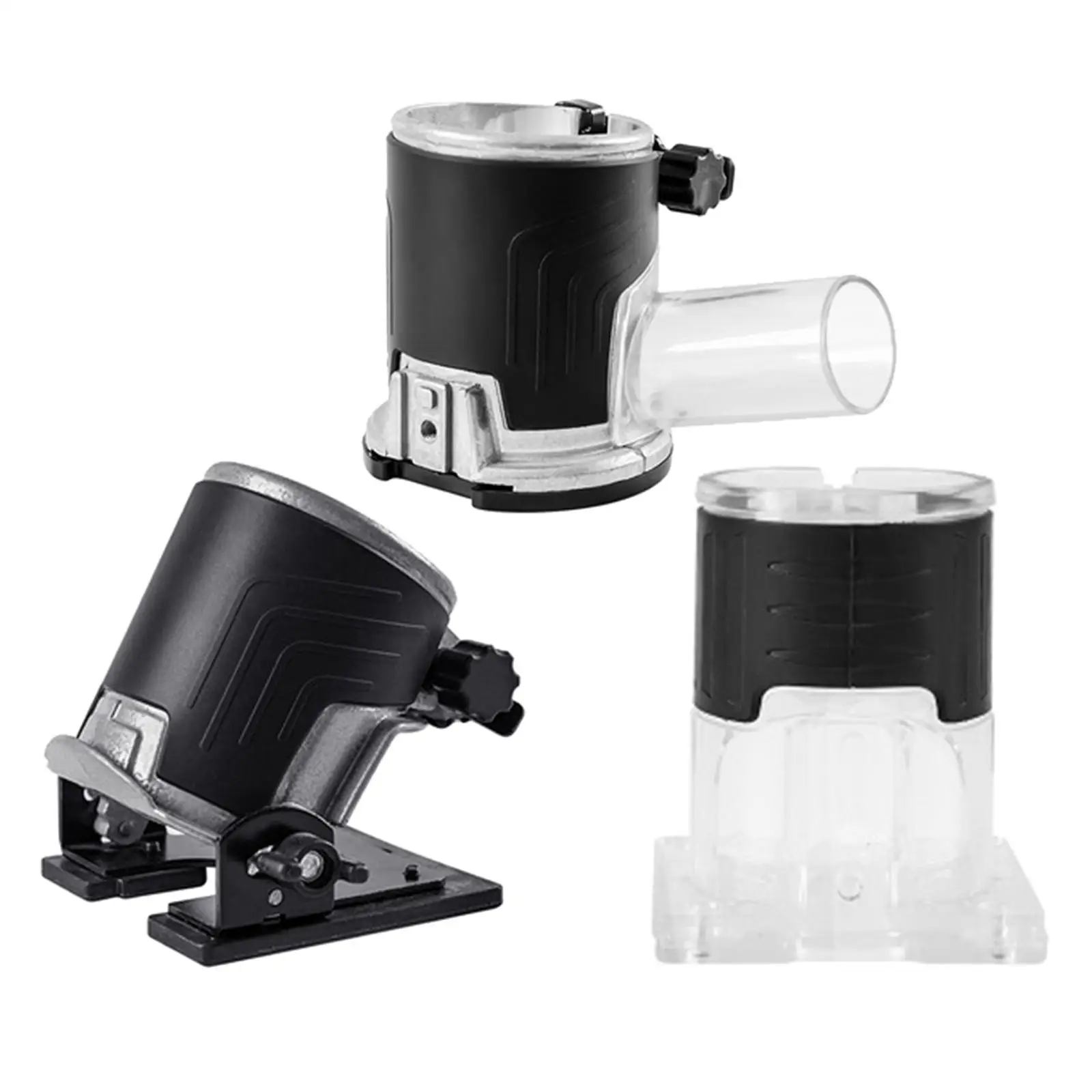 

Handheld Durable Slotting Trimming Machine Base Dust Hood Shell Woodworking