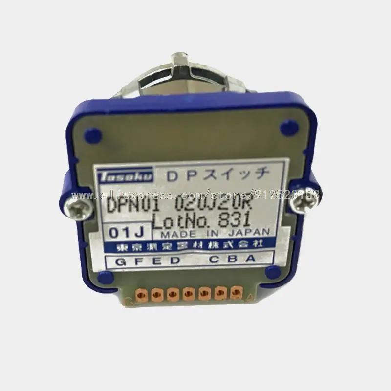 

01J Rotary switches band switch TOSOKU DPN01 Magnification Switch Machine Band 020j20r CNC panel knob switch