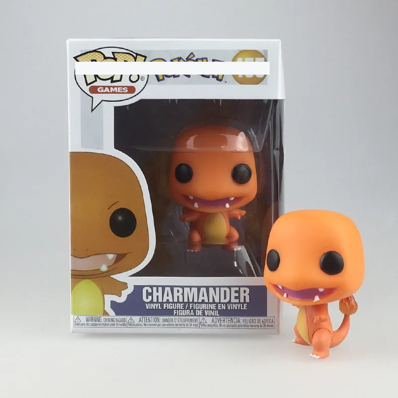 10 см поп Покемон Пикачу маленький огонь Дракон Дженни черепаха модель аниме