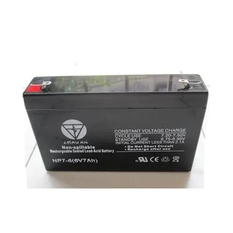 6V 7AH VRLA Lead Acid Rechargeable Battery For Children's Electric Car