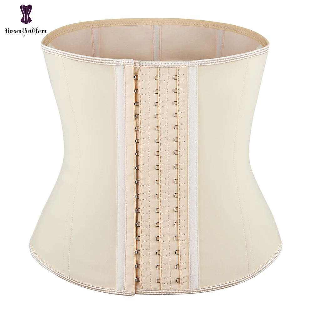 Fajas Cincher Latex Waist Trainer Women 9 Steel Bones Underbust Corset Slimming Korset