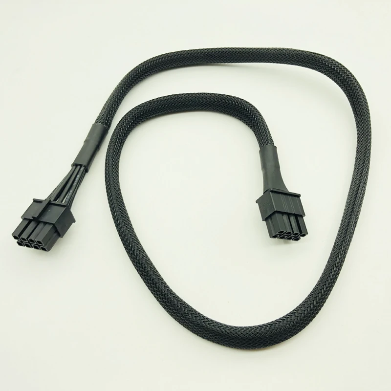 

Черный 650 мм рукав 8pin кабель питания для процессора 8Pin до 8(4 + 4)-Pin модульные кабели питания для Corsair RM650X RM750X RM850X RM1000X