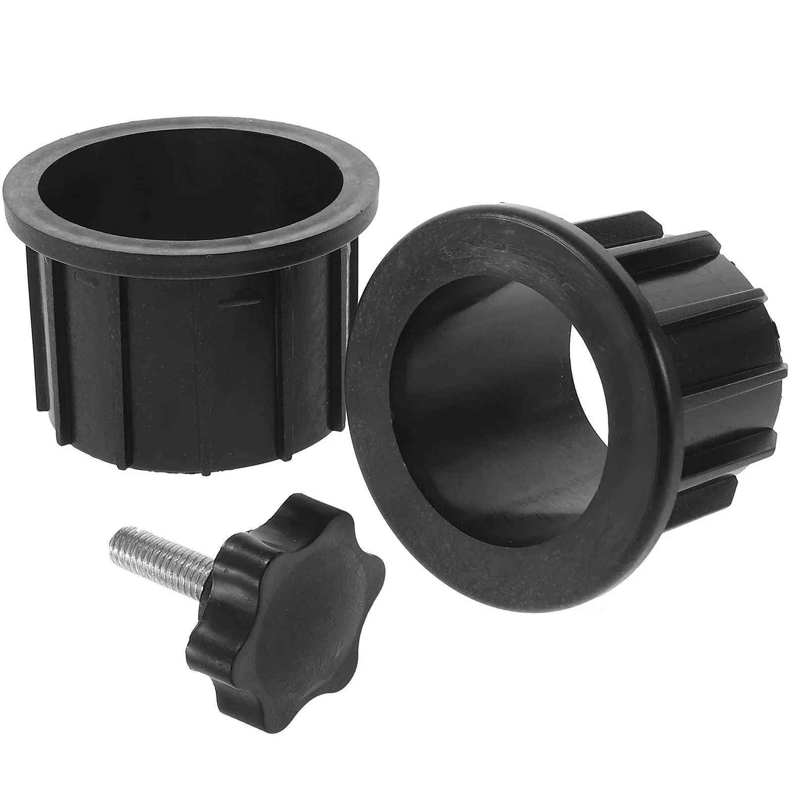 

1 Set Patio Umbrella Pole Covers Heavy Duty Patio Umbrella Stand Part Umbrella Spike Part and Screws