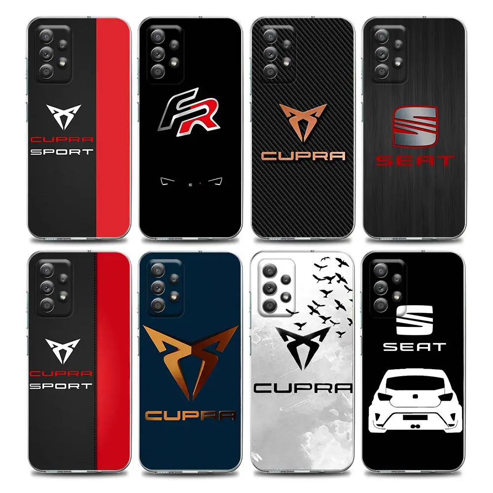 

Fashion 3D Seat Car Clear Phone Case for Samsung A01 A02 A02s A11 A12 A21 S A31 A41 A32 A51 A71 A42 A52 A72 Silicone Case Funda