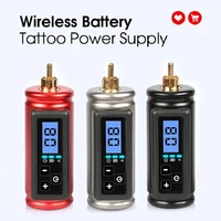wireless tattoo battery power supply machine mini pen rcadc with type c clip cord quick charge work 10 hour for tattoo body art