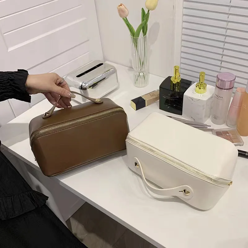 Портативная косметичка вместительная сумка для туалетных принадлежностей