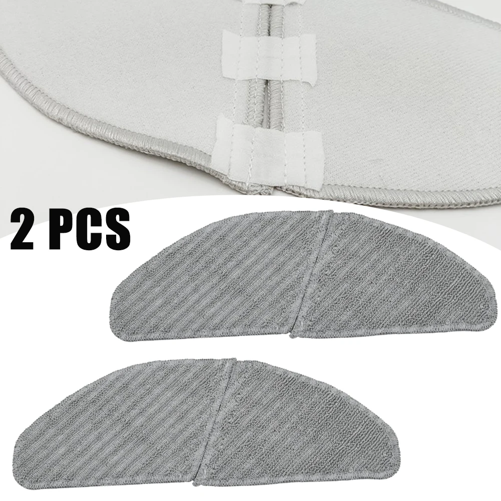 

2pcs For Midea S8+ M7 Pro Sweeping Robot Polyester Swipe Wipe Mop Cloth Pads Robot Vacuum Cleaner Access Household Tools Parts