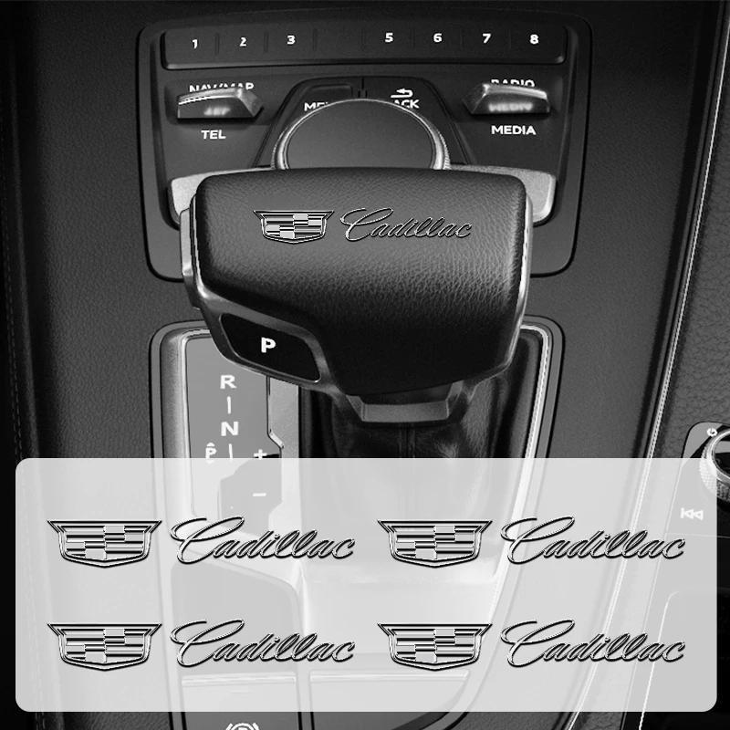 Декоративные наклейки с логотипом автомобиля, Креативные аксессуары 2023 для Cadillac Escalade CTS ATS SRX STS CT5 CT4 CT6 XTS XT5 XT4 XT6 BLS