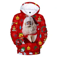 2022 winter christmas hoodies men women children 3d print hoodies hip hop streetwear xmas santa claus sweatshirt mens clothing