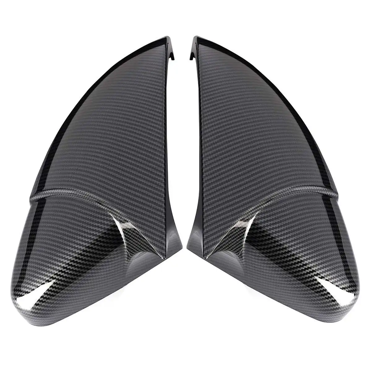 

Add-on Car Side Rearview Mirror Cover Cap Trim Rear View Mirror Cover For Volkswagen For VW Golf mk7 mk7.5 GTI GTD R 2014-2019