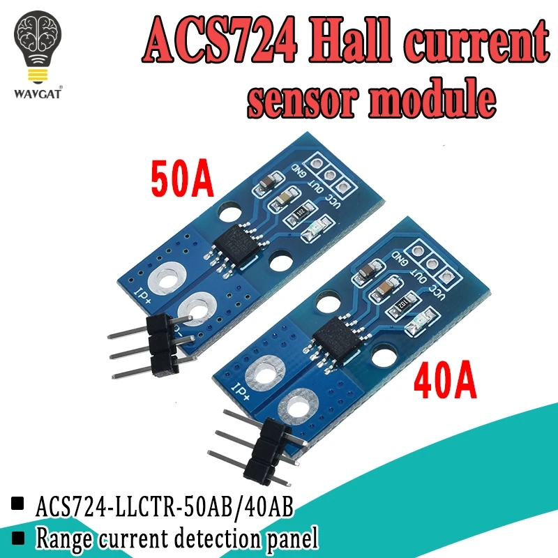 Модуль датчика тока ACS724TLLCR 40A 50A ACS724 для Arduino