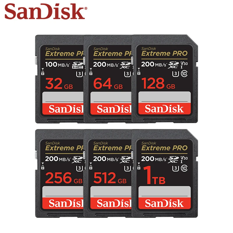 Sandisk Extreme Pro Memory Cards AliExpress
