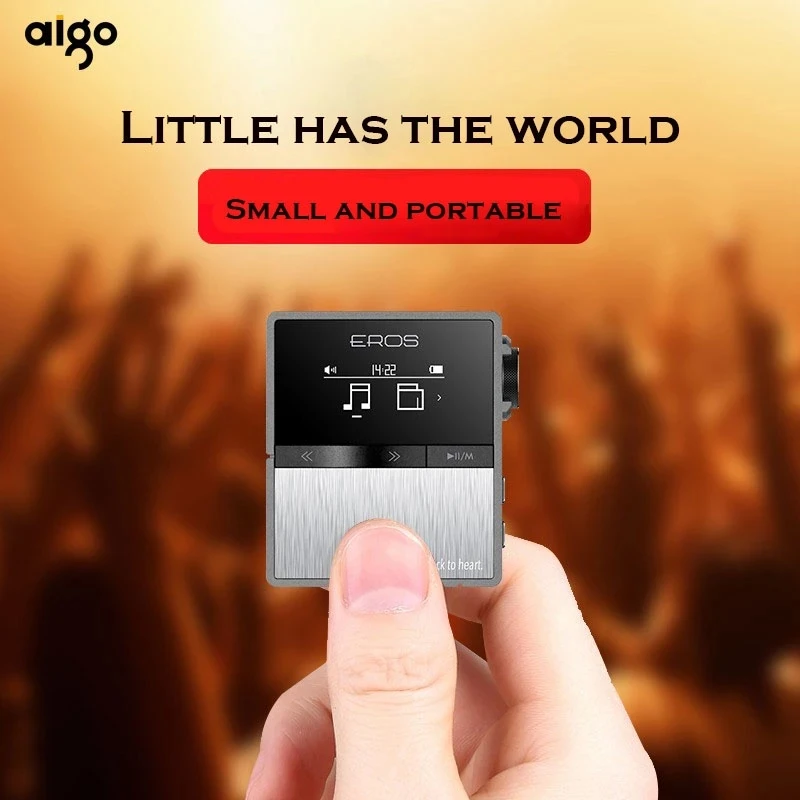

Портативный MP3 Bluetooth Hi-Fi плеер с поддержкой 128 ГБ