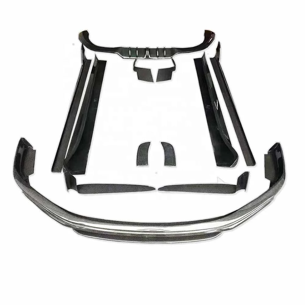 

911 T Style Carbon Fiber Body Kit for 992 911 Carrera 2019+ Front Lip Rear Diffuser Side Extension Skirt