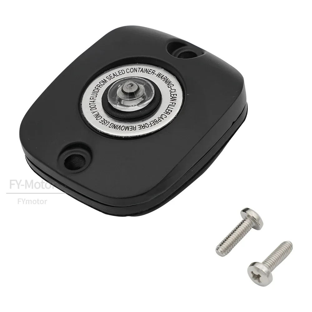 Фото Крышка бачка переднего тормозного цилиндра для мотоциклов Harley Touring, Street Glide, Softail, Dyna, Fat Boy, Street Bob, FXDB №3