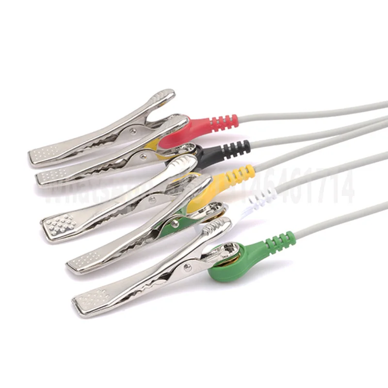 Оригинальный многоразовый Универсальный ЭКГ электрод Contec BGN0354 зажим для