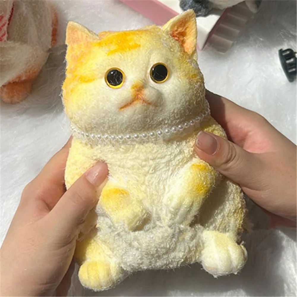 Милые мягкие игрушки для кошек большие силиконовые кошки снятия стресса с
