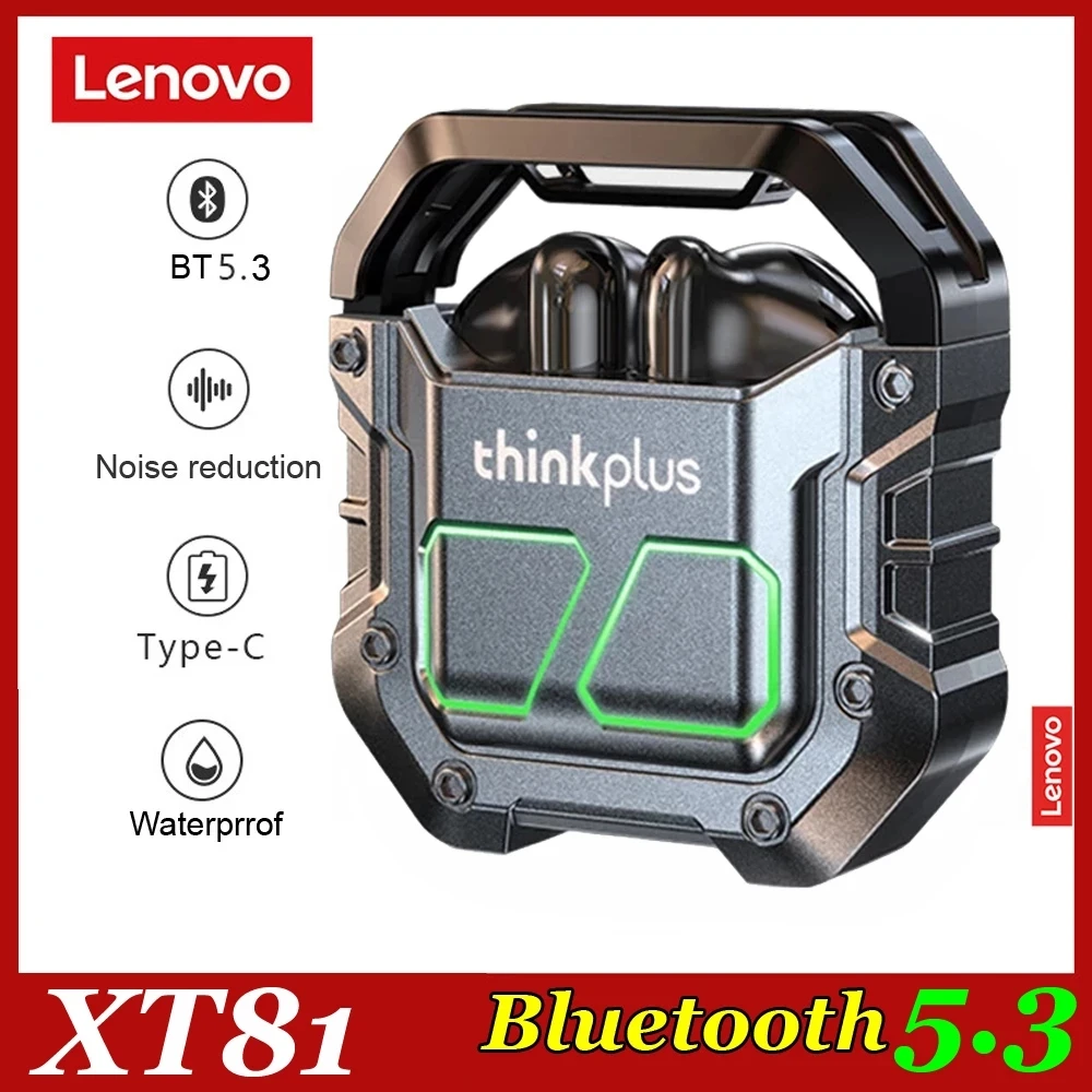 

Беспроводная Bluetooth-гарнитура Lenovo XT81 с микрофоном и шумоподавлением