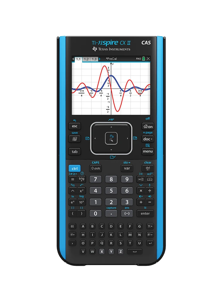 

TI-Nspire CX CAS color screen Chinese and English graphic calculator SAT/AP exam drawing computer