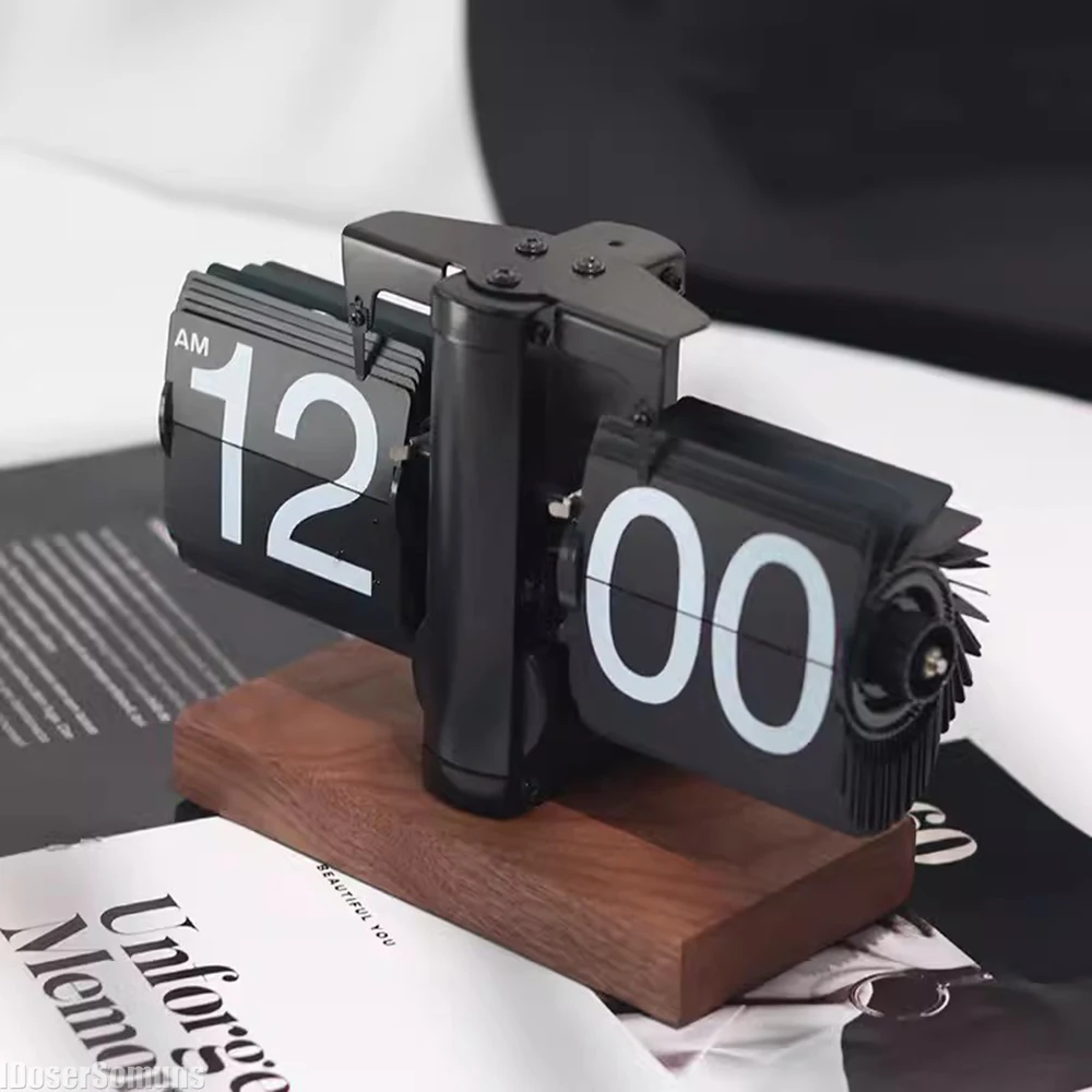 Автоматические часы в европейском стиле для поворота страниц настольные