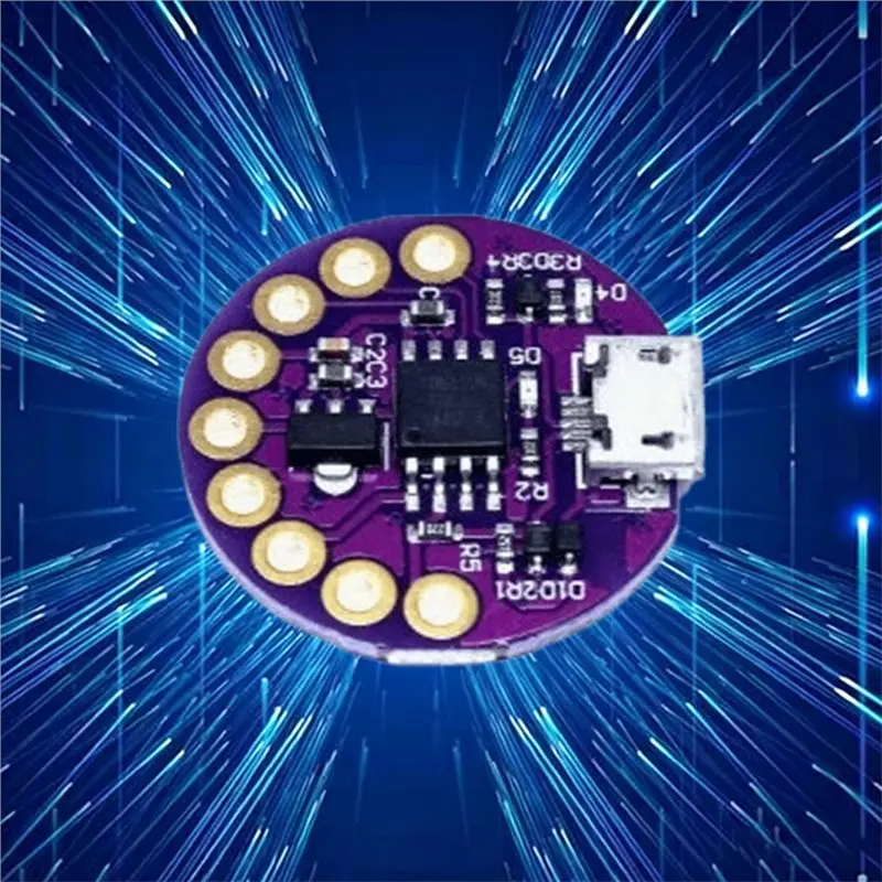 Фото Модуль для разработки носимых устройств MCU-Lilytiny для платы микроконтроллера Lilypad Attiny85 Mini для Arduino DIY E-Textiles №5