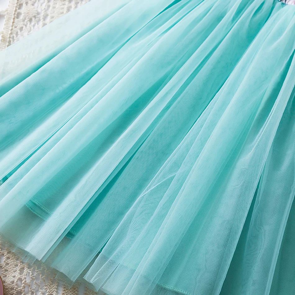 Женское летнее платье-русалка платья принцессы высокого качества для девочек