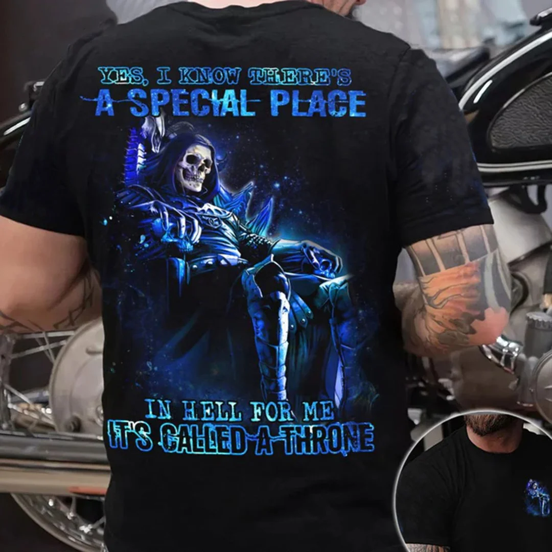 

New Men's T-Shirts Skull Print Harajuku y2k Clothing Streetwear O-Neck Short Sleeve Tops Men's T-Shirt 2022 Fall Winter Clothing
