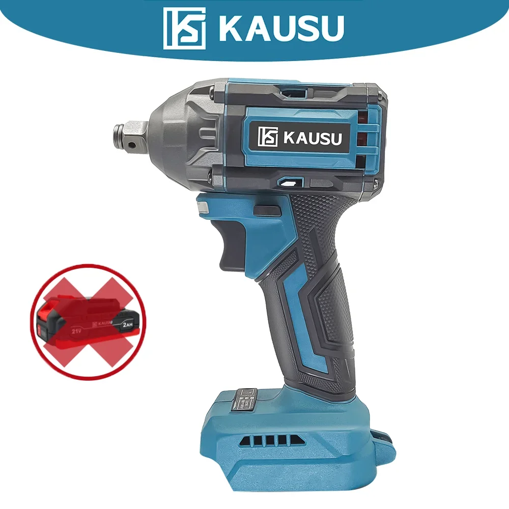 1/2 дюйма 500 Нм крутящий момент бесщеточный электрический ударный гайковерт перезаряжаемый аккумуляторный ключ электроинструмент для батареи Makita 18 В