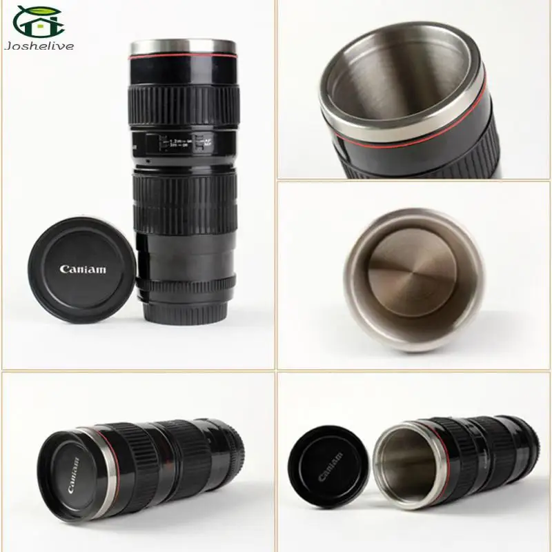 

Coffee Cup Multi-purpose High-quality Materials Camera Lens Cup Unique Design Functional Creative Cup Unique Coffee Mug Gift