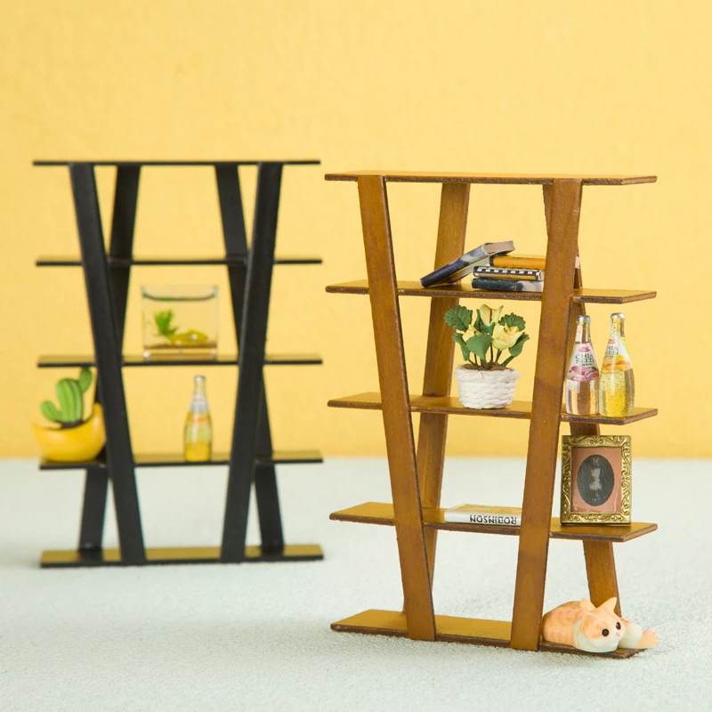 

1:12 миниатюрный кукольный домик для комнатных растений, дисплей для напитков, полка для хранения, шкафчик, стеллаж для хранения, декор мебели, аксессуары для кукольного домика