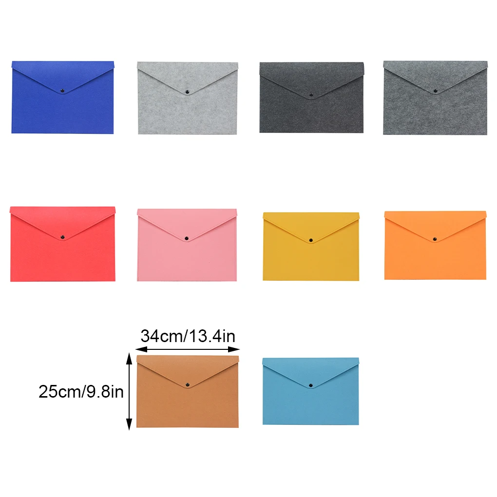 Войлочная Папка-органайзер для хранения файлов удобная и стильная папка