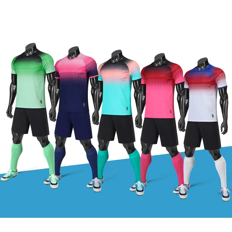 

Footbal Children Men Sport Jerseys Boys Soccer Clothes Suit Team Uniform Custom Made Style T-shirt Quick Drying Training Clothe