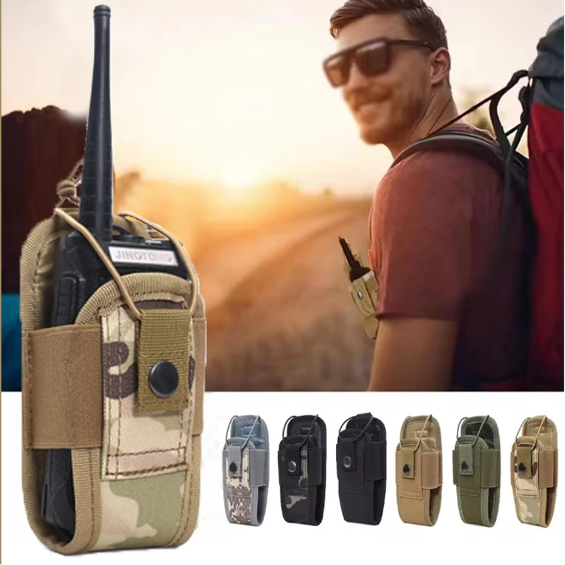 Тактическая Сумка для радиостанции раций поясная сумка держатель карманная