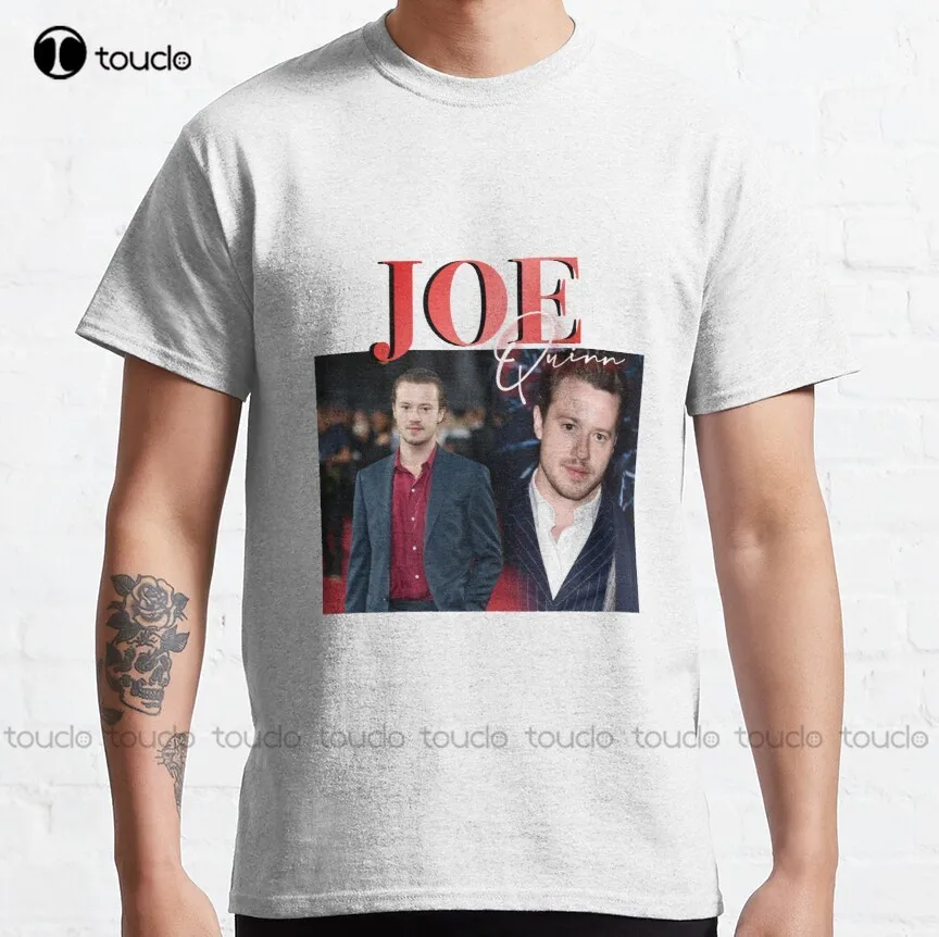 

90S Retro Joseph Quinn Design Classic T-Shirt Green Shirt Custom Aldult Teen Unisex Digital Printing Tee Shirts Xs-5Xl Unisex