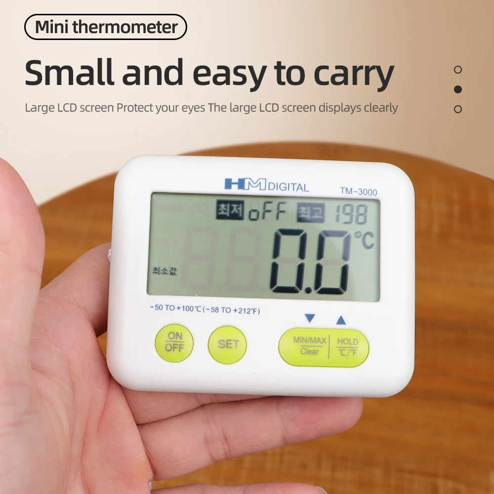 Цифровой термометр с ЖК-дисплеем от-50 до 100 ℃