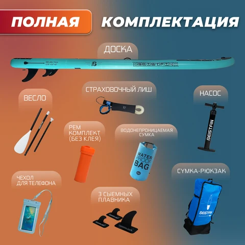 BEIST 12'6" надувная сап-доска