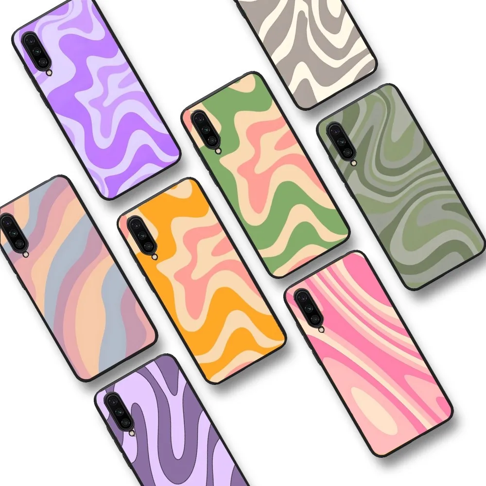 

Abstract Swirl Pattern Phone Case For Xiaomi Mi 5X 8 9 10 11 12 Lite Pro 10T PocoX3pro PocoM3 Note 10 Pro Lite