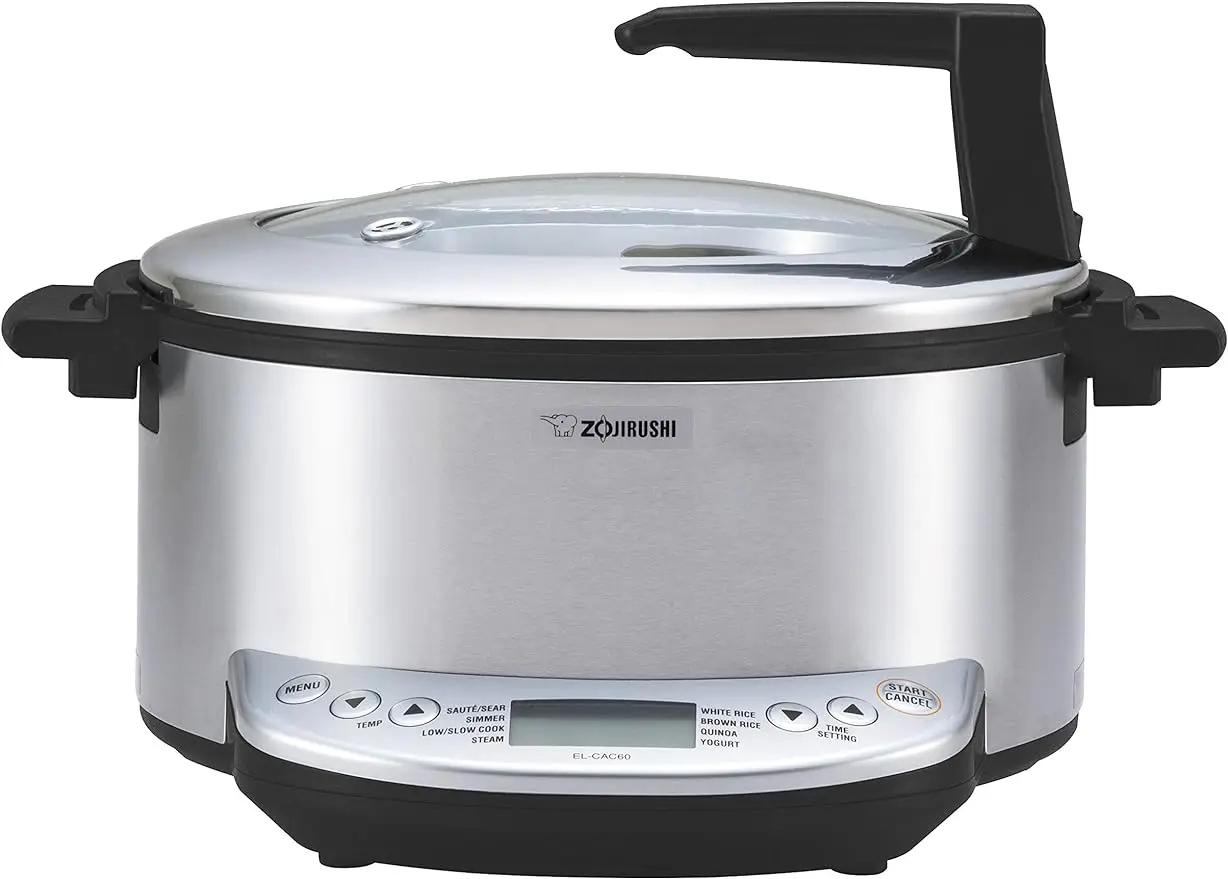 

EL-CAC60XZ Multicooker, Матовая нержавеющая сталь