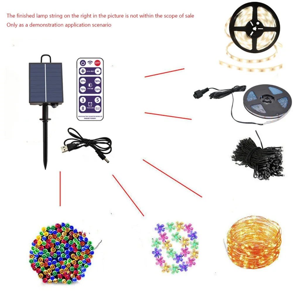 Зарядное Устройство Для Литиевой Солнечной Панели 1200 мАч 3 7 В 24 С Дистанционным