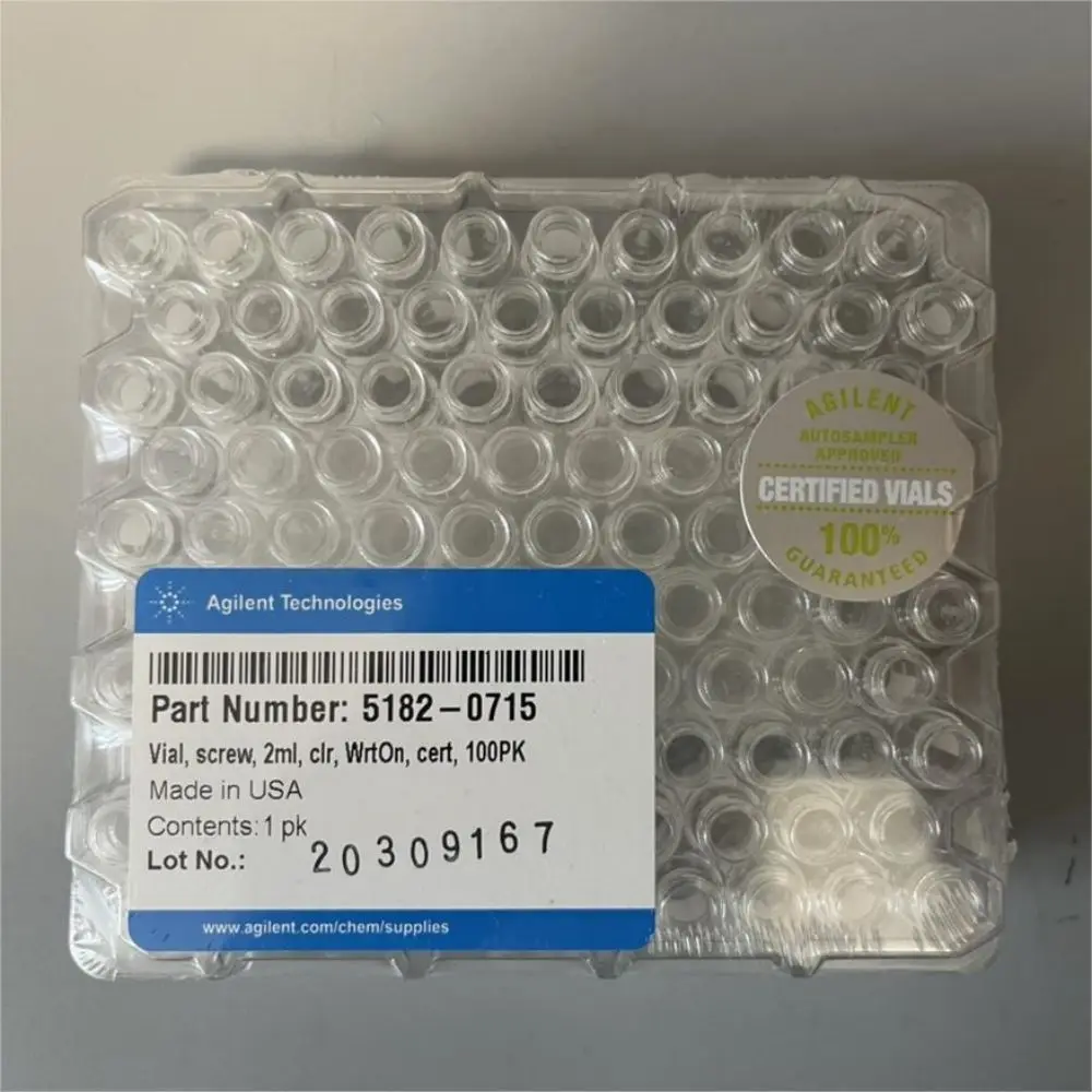 Agilent 5182-0714 5182-0715 5182-0716 2 мл винтовые флаконы и колпачки винтовая крышка