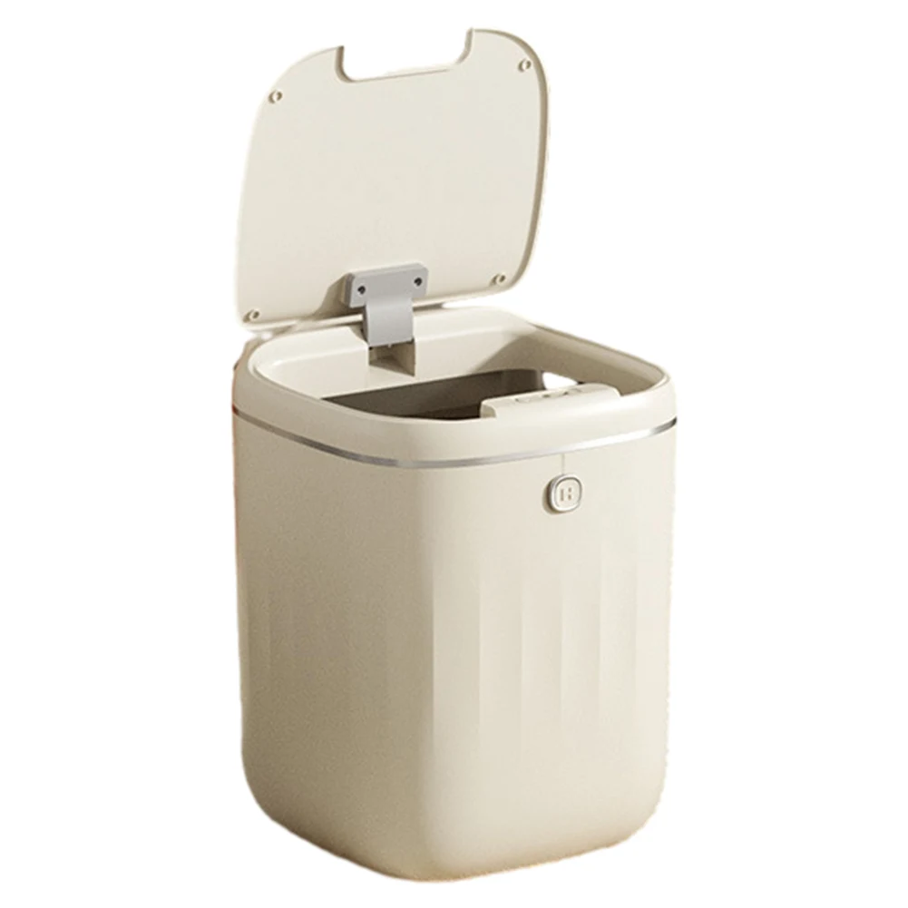 

20L Sealed Garbage Can IPX5 Waterproof Light Luxury Smart Wastebasket Large Capacity Battery Powered for Kitchen Bathroom Office
