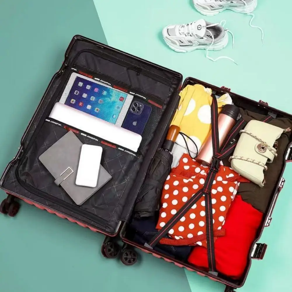 Luggage Fixed belt Women's Large Suitcase Boarding Cabin 18 20 Inch Trolley Universal Wheel Male Check-in Suitcase Carry