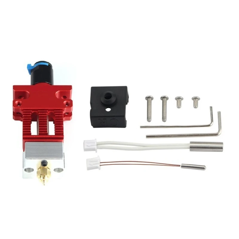 

Hot End Extruder Rigid High-Precision 3D Printer Accessories with Heating Rod and Temperature Measuring Line for CR-6 SE