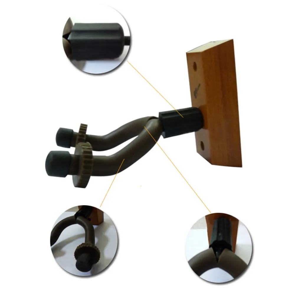 Экономичная настенная вешалка для гитары 2 шт. крючок держатель кронштейна